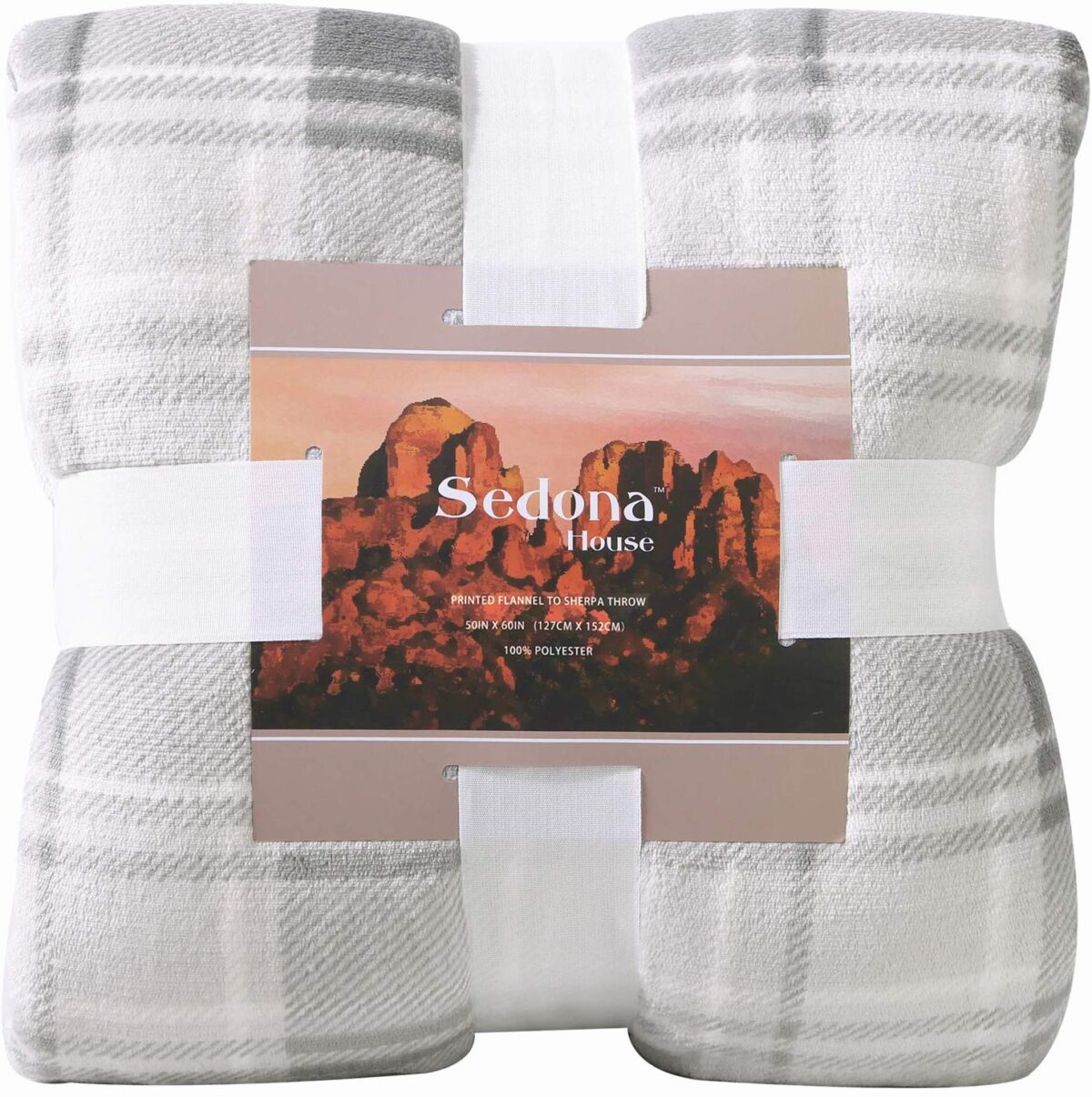 Sedona House Premium Reversible Throw Blanket KATA