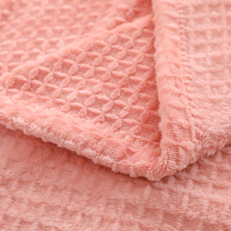 Sedona House Covered Fleece Plush Blanket KATA